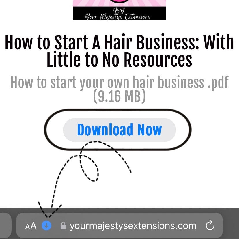 How to Start A Hair Business: With Little to No Resources (Ebook) - YourMajestysExtensions