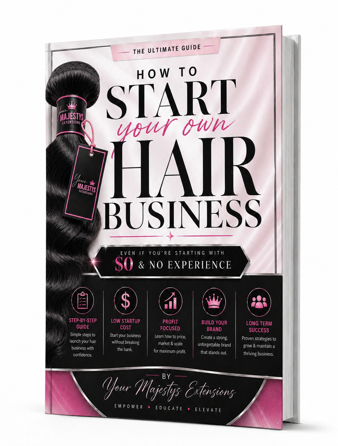How to Start A Hair Business: With Little to No Resources (EBOOK ONLY)