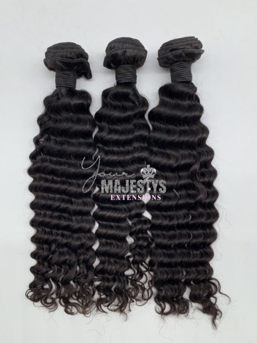 Natural Color Virgin Bundles - YourMajestysExtensions