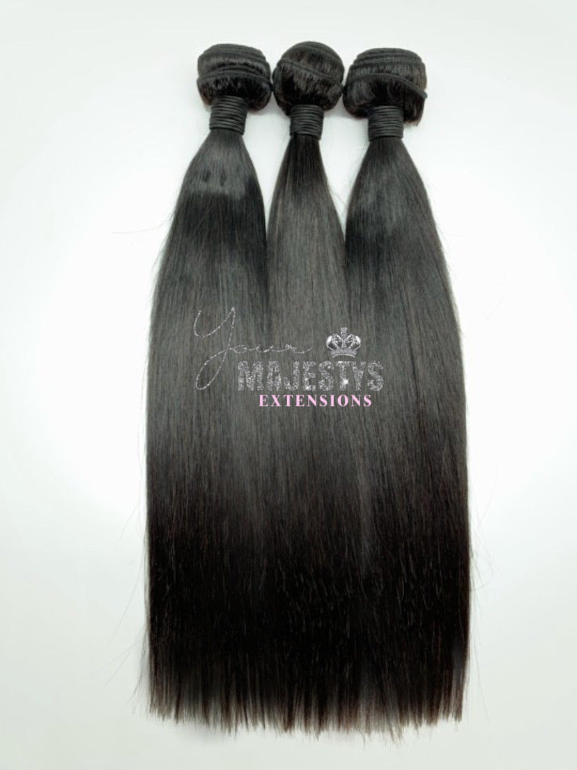 Natural Color Virgin Bundles - YourMajestysExtensions